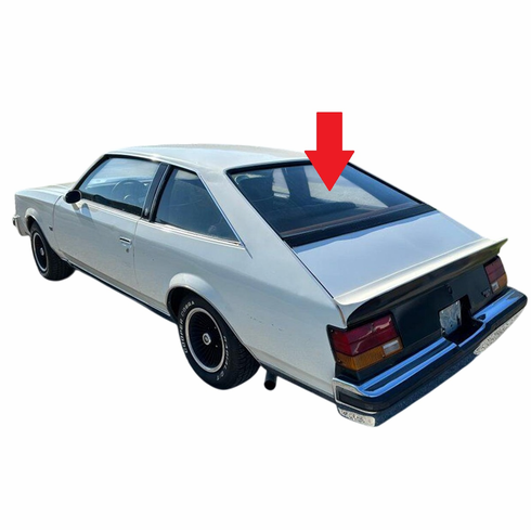 Back Glass Buick Apollo 1980-1981 2 Door Coupe