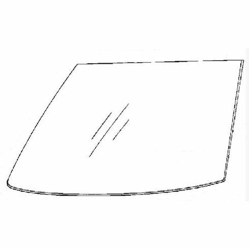 Back Glass Buick Apollo 1980 2 Door Coupe