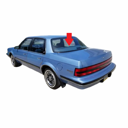 Back Glass Buick Century 1989-1996 4 Door Sedan