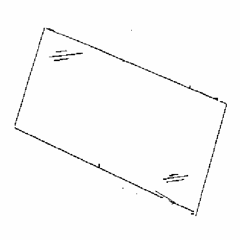 Back Glass Jeep Cherokee 1984-1985 2 Door Utility