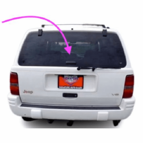 Back Glass Jeep Cherokee 1984-1994 2 Door Utility