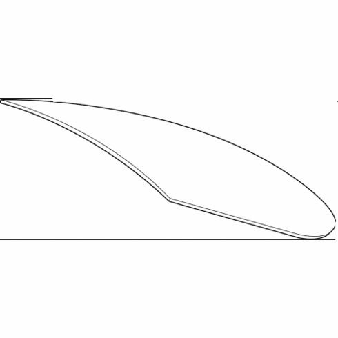 Back Glass Toyota Avalon Hybrid 2019-2022 4 Door Sedan