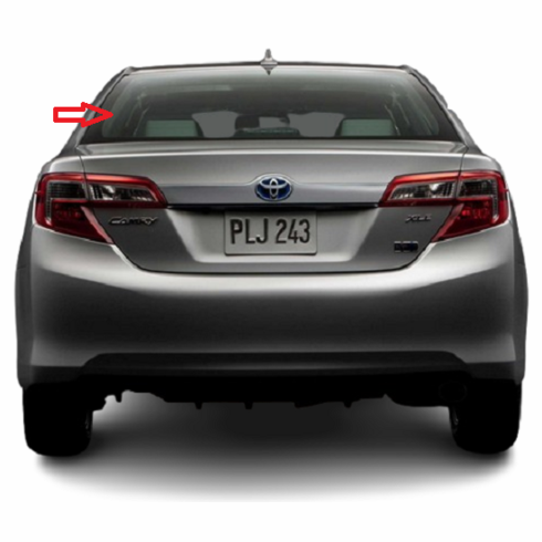 Back Glass Toyota Camry Hybrid 2012-2017 4 Door Sedan
