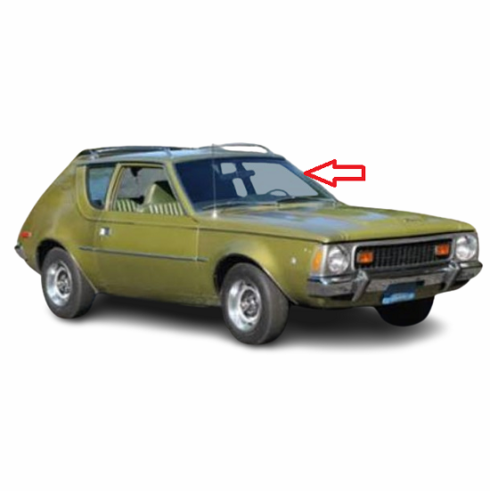 Back Window Glass American Motors Gremlin 2 Door Sedan 1971-1972