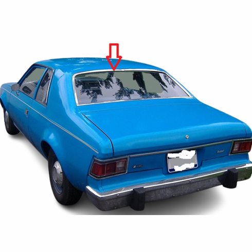 Back Window Glass American Motors Hornet 2 Door Hatchback 1973-1977