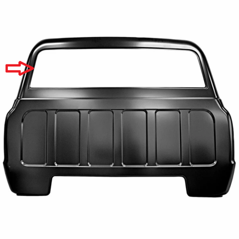 Back Window Glass Autocar Corporate Cab Conventional Cab 1967-1987