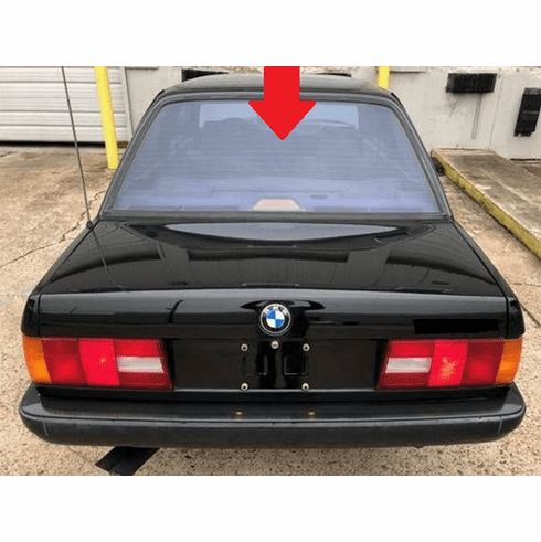 Back Window Glass BMW 318 4 Door Sedan 1985-1991
