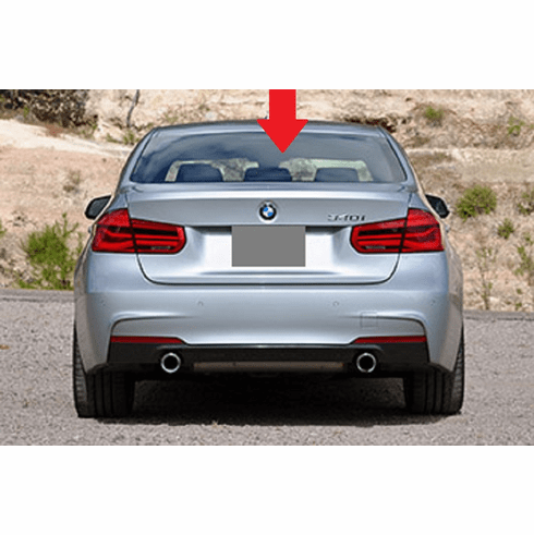 Back Window Glass BMW 340 4 Door Sedan 2016-2018