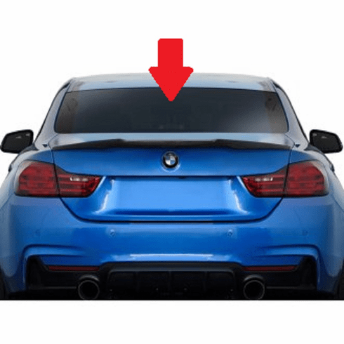 Back Window Glass BMW 428 2 Door Coupe 2014-2017
