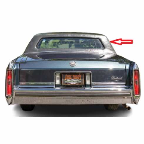Back Window Glass Cadillac Fleetwood 4 Door Limousine 1985-1987