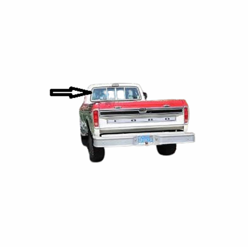 Back Window Glass Driver Side Ford Camper Pick Up 2D Standard Cab 1973-1979