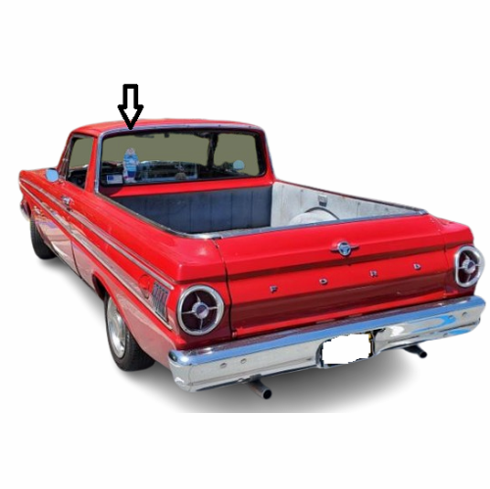 Back Window Glass Driver Side Ford Ranchero 2 Door Pickup 1959-1960