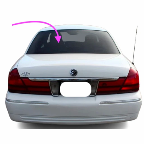 Back Window Glass Ford Crown Victoria 4 Door Sedan 1987-1991