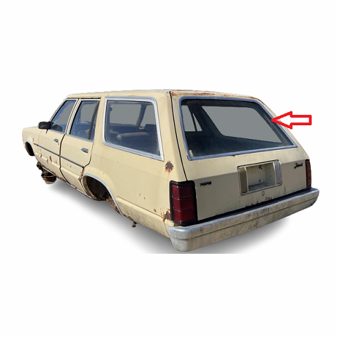 Back Window Glass Ford Fairmont 4 Door Station Wagon 1978-1981