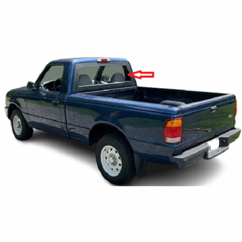 Back Window Glass Ford Ranger PU 2 Door Standard Cab 1983-1997
