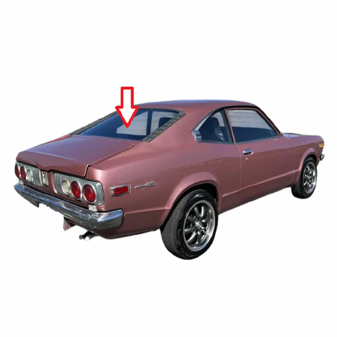 Back Window Glass Mazda Rx 3 2 Door Coupe 1972-1977
