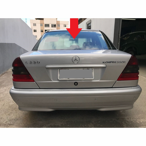 Back Window Glass Mercedes Benz C230 4 Door Sedan 1996-2000