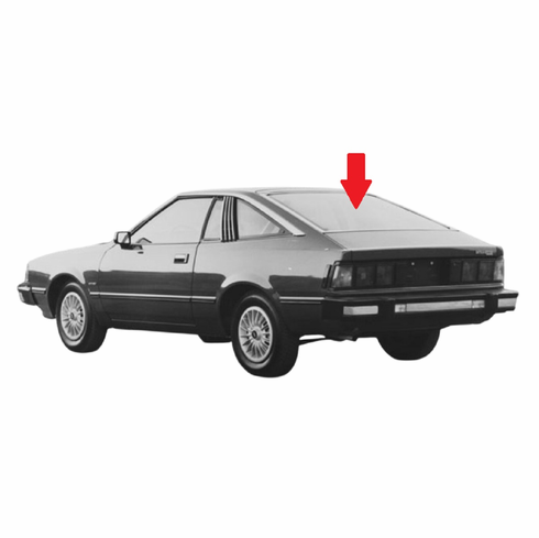 Back Window Glass Nissan 200SX 2 Door Hatchback 1980-1983
