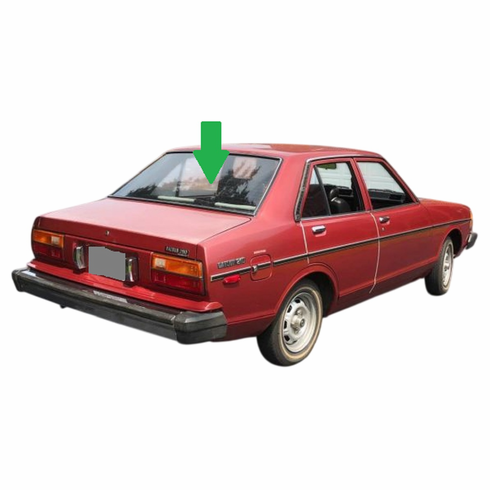 Back Window Glass Nissan 210 4 Door Sedan 1979-1982