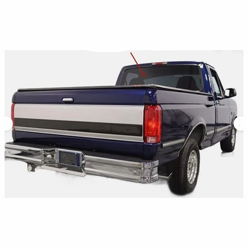 Back Window Glass Passenger Side Ford F-Series PU 2D Standard 1983-1992