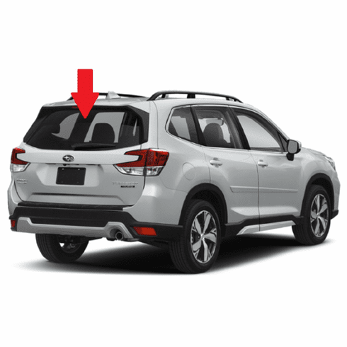 Back Window Glass Subaru Forester 4 Door Utility 2019-2024