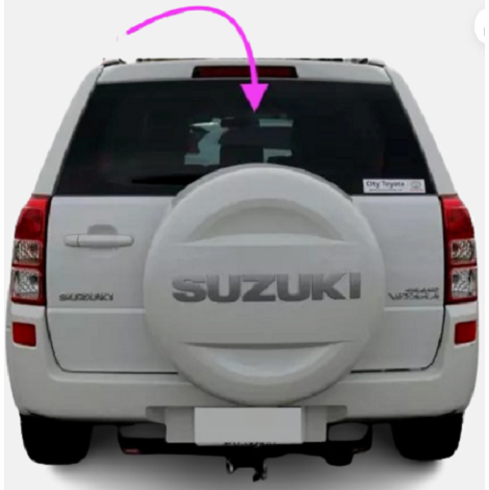 Back Window Glass Suzuki Grand Vitara 4 Door Utility 2006-2010
