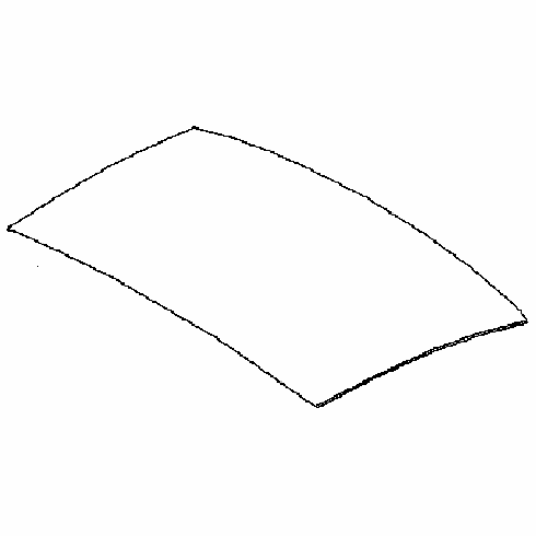 Back Window Glass Tesla 3 4 Door Sedan 2017-2023
