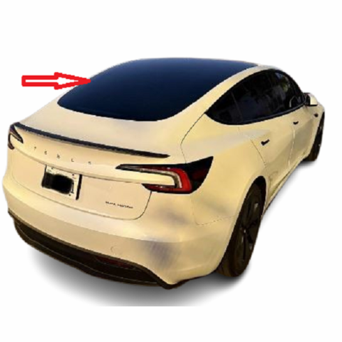 Back Window Glass Tesla 3 4 Door Sedan 2024-2025