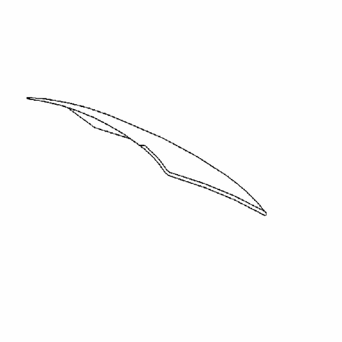 DIY Back Glass Lexus GS 450H Hybrid Sedan 2013-2014