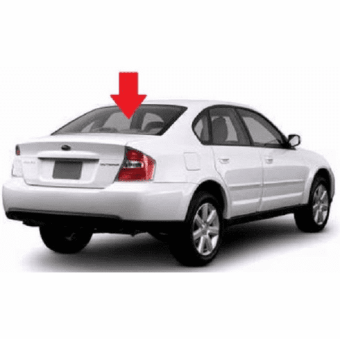 DIY Back Glass Window Subaru Outback 4 Door Sedan 2005-2007