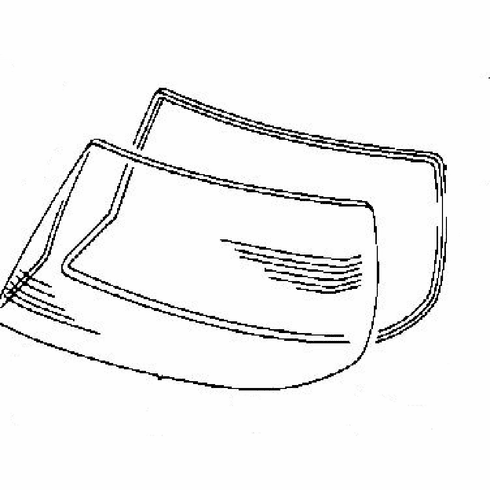 DIY Back Window Glass Acura 2.5 TL Sedan 1995-1998