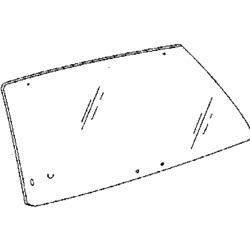 DIY Back Window Glass Audi 100 4 Door Sedan 1970-1977