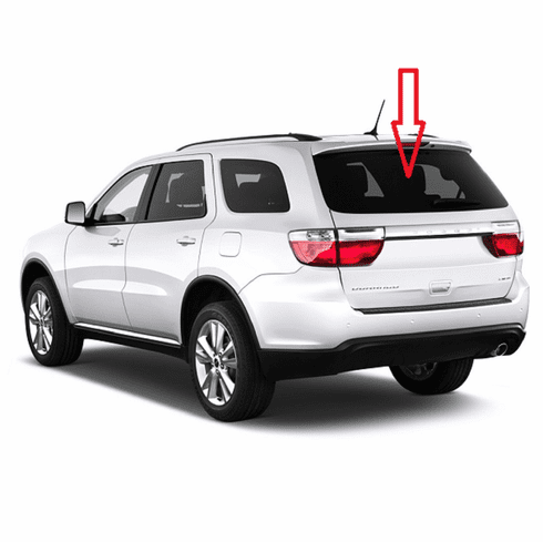 DIY Back Window Glass Dodge Durango 4 Door Utility 2011-2017