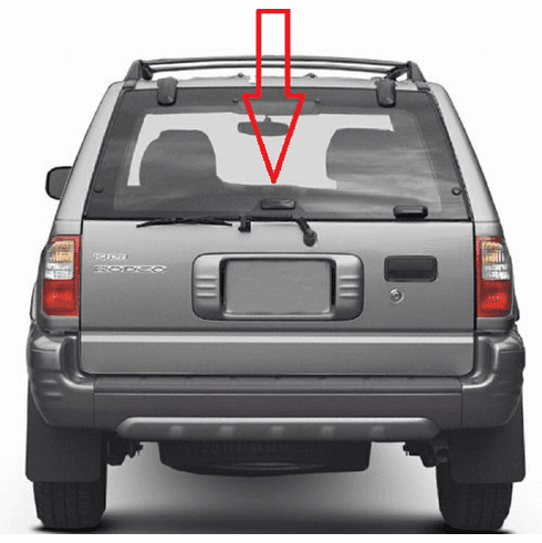 DIY Back Window Glass Isuzu Rodeo 4 Door Utility 1998-2004