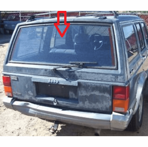 DIY Back Window Glass Jeep Cherokee 4 Door Utility 1986-1993