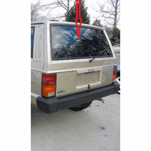 DIY Back Window Glass Jeep Cherokee 4 Door Utility 1994-1996