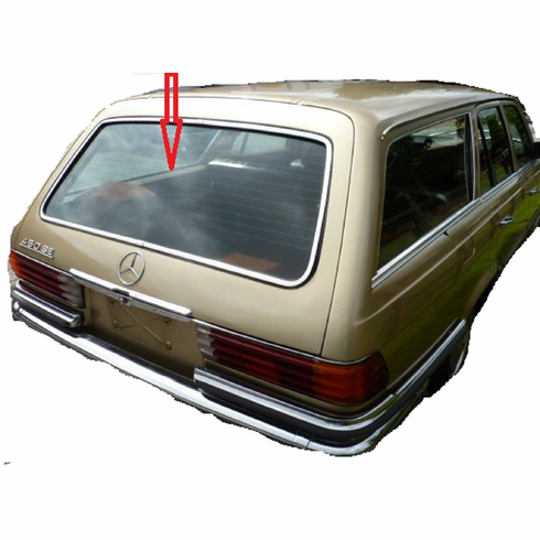 DIY Back Window Glass Mercedes 450SE 4 Door Sedan 1973-1980