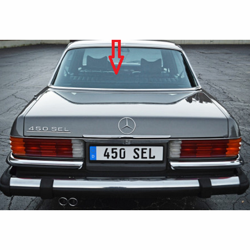 DIY Back Window Glass Mercedes 450SEL 4 Door Sedan 1973-1980