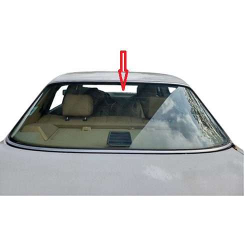 DIY Back Window Glass Mercedes 560SEL 4 Door Sedan 1986-1991