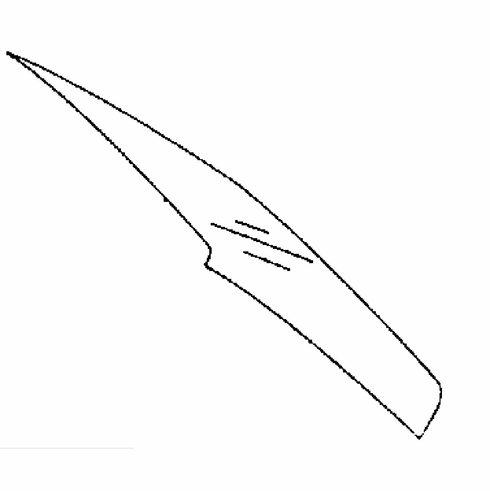 DIY Back Window Glass Mercedes Benz 260 E 4 Door Sedan 1986-1993