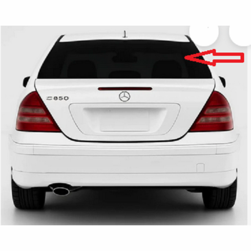 DIY Back Window Glass Mercedes C280 4 Door Sedan 2006-2007