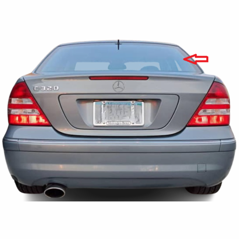 DIY Back Window Glass Mercedes C320 4 Door Sedan 2001-2005
