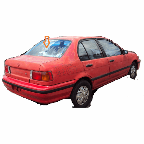DIY Back Window Glass Toyota Tercel 4 Door Sedan 1991-1994
