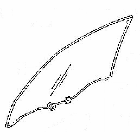 DIY Front Door Glass Driver Side Acura 3.0CL 2 Door Coupe 1997-1999
