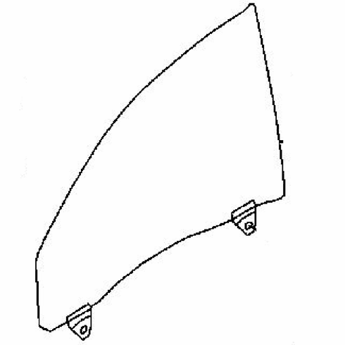 DIY Front Door Glass Driver Side Audi S6 4 Door Sedan 2007-2011 