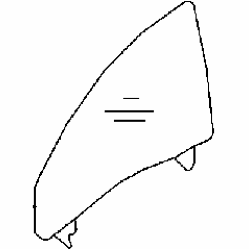 DIY Front Door Glass Driver Side Audi SQ5 4 Door Utility 2015-2017