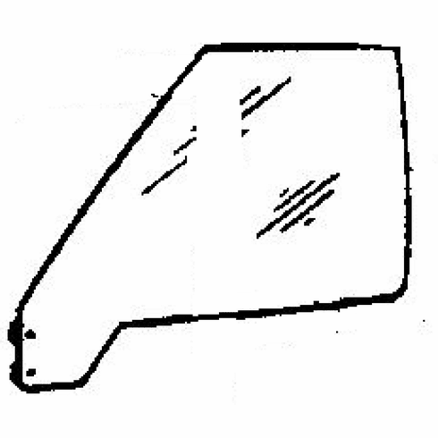 DIY Front Door Glass Driver Side BMW 533 4 Door Sedan 1980-1984