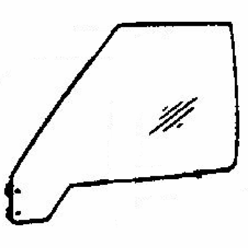 DIY Front Door Glass Driver Side BMW 535 4 Door Sedan 1985-1988