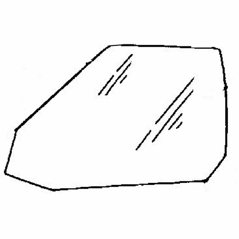 DIY Front Door Glass Driver Side BMW 633 2 Door Coupe 1978-1982