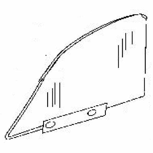 DIY Front Door Glass Driver Side BMW M5 4 Door Sedan 2000-2003